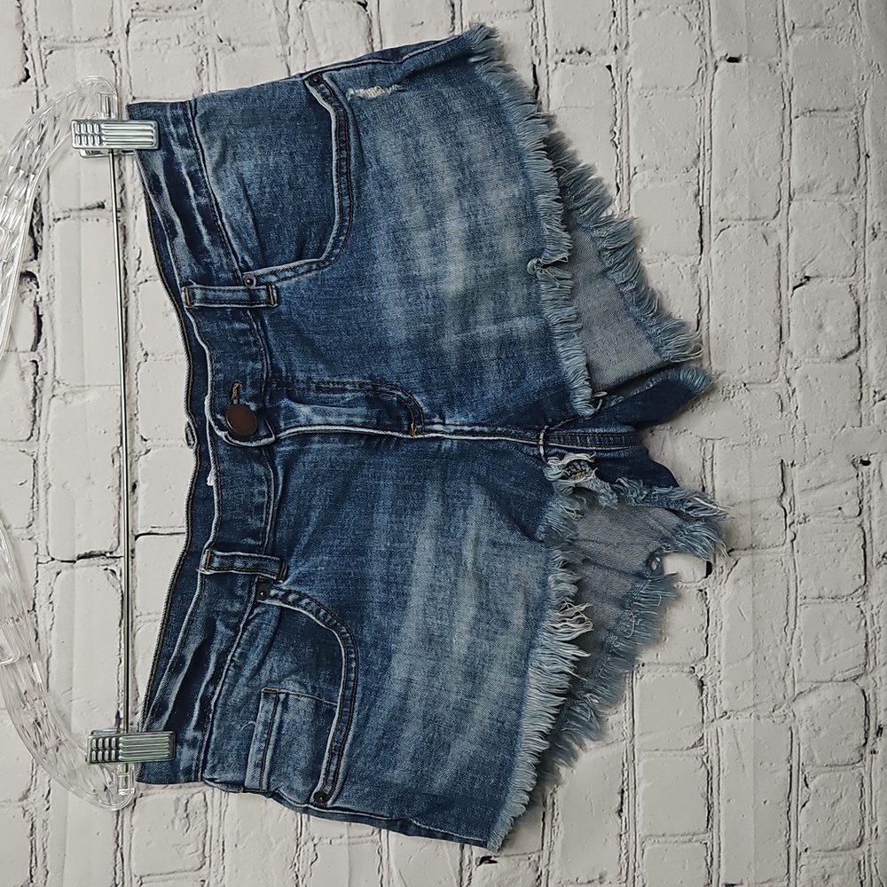 O'Neill Blue Jean Shorts Distressed Women’s Size 23